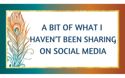 A Bit of What I Haven’t Been Sharing on Social Media